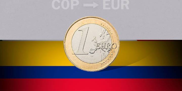 Colombia: cotización de apertura del euro hoy 18 de agosto de EUR a COP