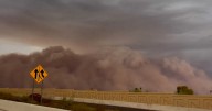Videos show dust storm sweeping through Phoenix area, ASU football stadium, more