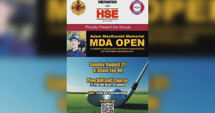 Adam MacDonald Memorial MDA Open set for Sunday 8/31