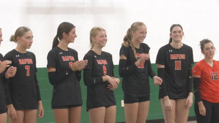 Grand Rapids Volleyball Soars to Victory Defeating Proctor in Three Sets