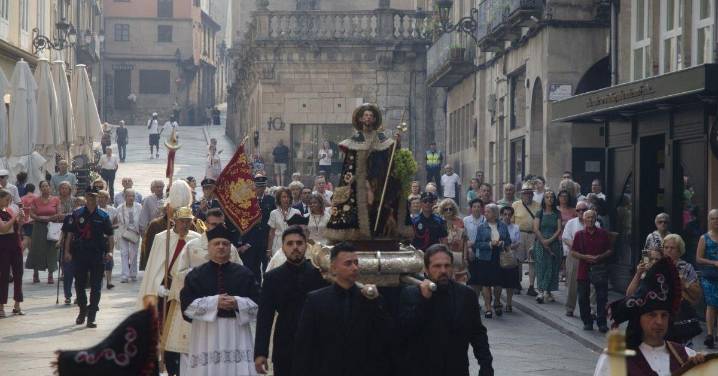 Ourense honra la figura de San Roque, el santo protector de enfermos