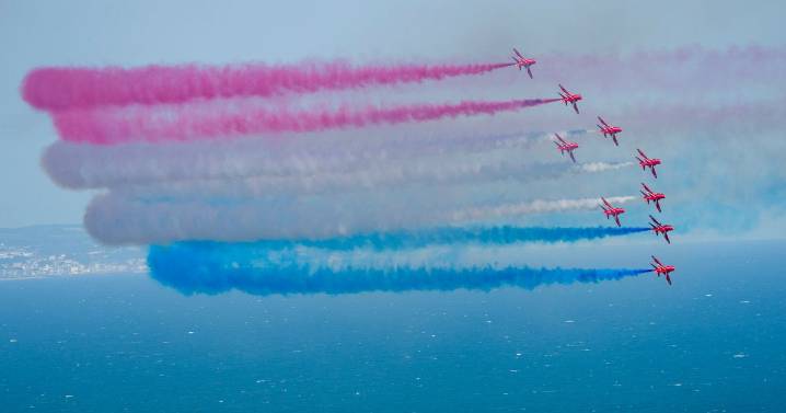 Exact times and locations Red Arrows will fly over Kent this weekend