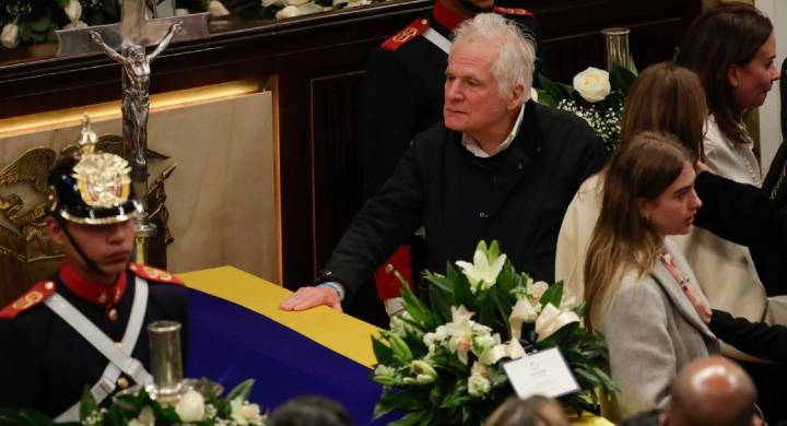 Asesinato de Miguel Uribe Turbay: el conmovedor adiós de su padre, Miguel Uribe Londoño