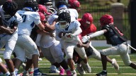 William Penn, Howard football teams prepare for season with scrimmage