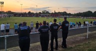 Fan 'glassed' after Warwickshire football derby attended by more than 1,200