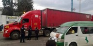 Accidente fatal en la México-Texcoco: Limpia parabrisas muere tras ser atropellado por un tráiler
