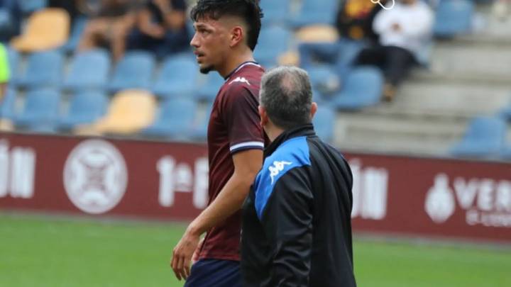 Benjamín Garay, futbolista del Pontevedra, sufre "un traumatismo craneoencefálico y facial severo"