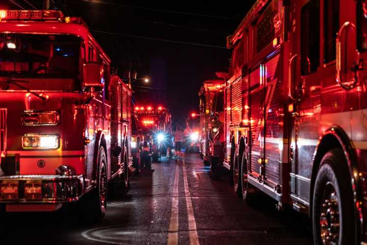 SFFD Extinguishes Large Metal Pile Blaze At Recology Center