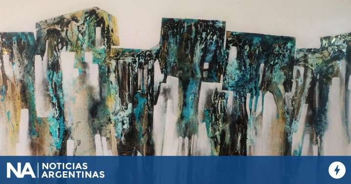 Vivi Berthet regresa a BADA Argentina 2025 con su pintura asfáltica abstracta