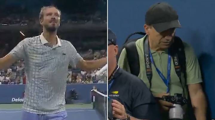 Photographer at centre of Daniil Medvedev US Open meltdown calls in LAWYERS over ‘lynching’