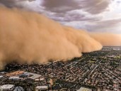 Los videos más impactantes de "Haboob", la fuerte tormenta de arena que arrasó en Arizona