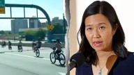 Boston highway descends into chaos as 100+ bikers weave through traffic