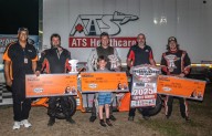 Ontario Legend Car National Qualifier win goes to Adam Cuthbertson