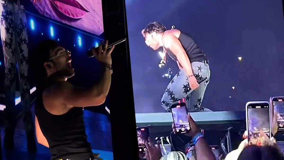 Tito Doble P en vivo en Bajo Fest 2025: ¿cantó mal o fue problema de sonido?
