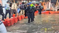 Metro CDMX hoy: estación Hangares cerrada por lluvias; Metrobús reporta afectaciones