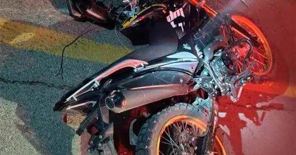 Fallece joven en un accidente de motocicleta
