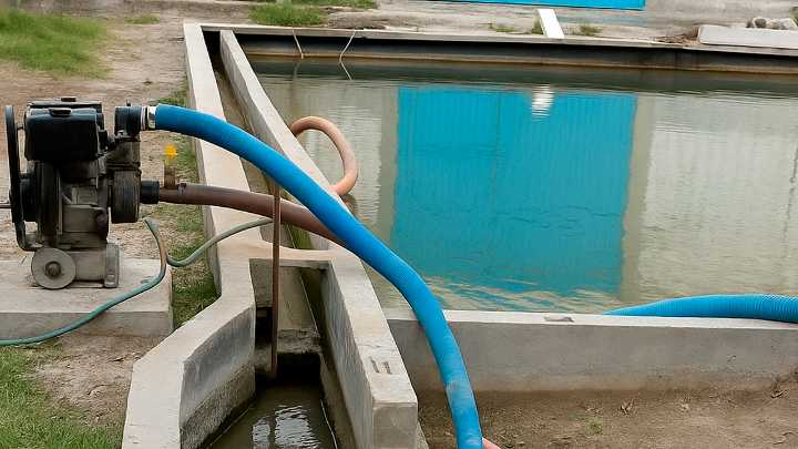 Colapsa pozo de reservorio de agua en Mariscal Cáceres