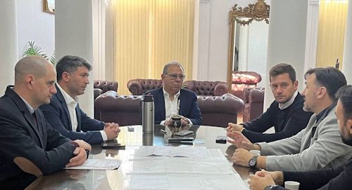 Tassano recibió a miembros de Coral Energía