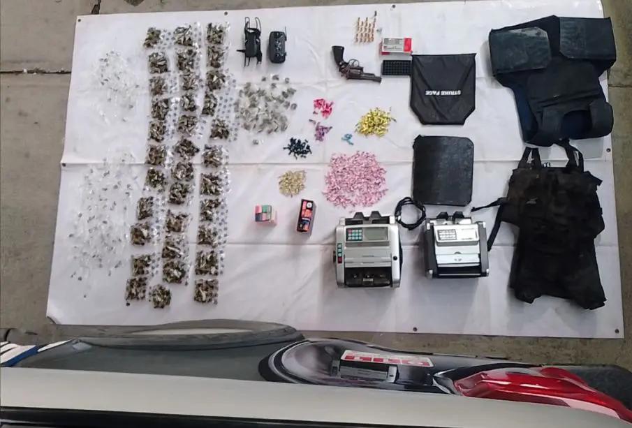 Narcomenudeo en Los Cabos: operativo revela arsenal y tragamonedas ocultas