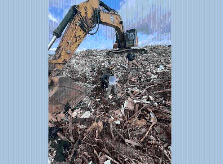 New Orleans city workers search landfill for mistakenly discarded court records