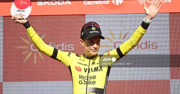 Jonas Vingegaard ganó en solitario la etapa 9 de la Vuelta a España
