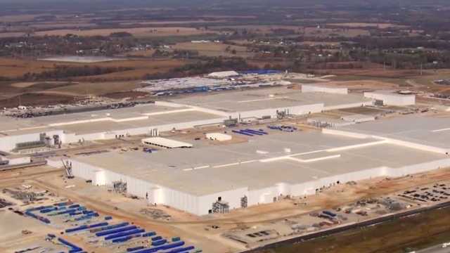 BlueOval SK launches production of batteries for electric Ford F
