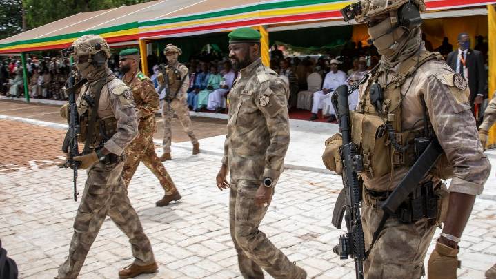 Mali's military rulers arrest 2 generals, a suspected French agent and others in alleged coup plot