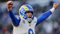 Rams' Matthew Stafford back on field despite aggravated disc in back injury