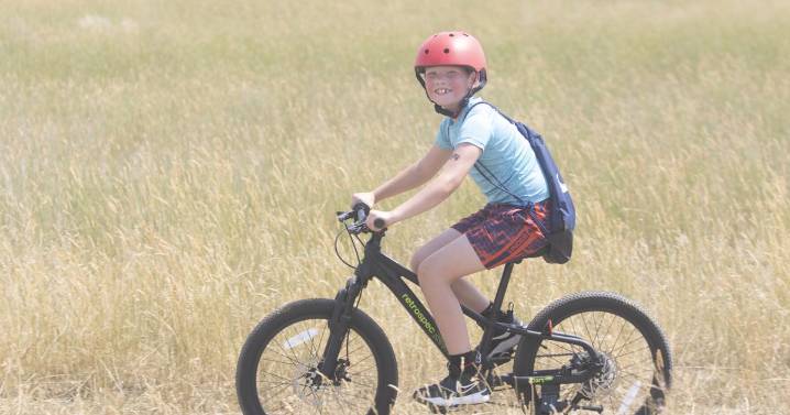Kids take to the trails in Rec Center's first ever bicycle camp