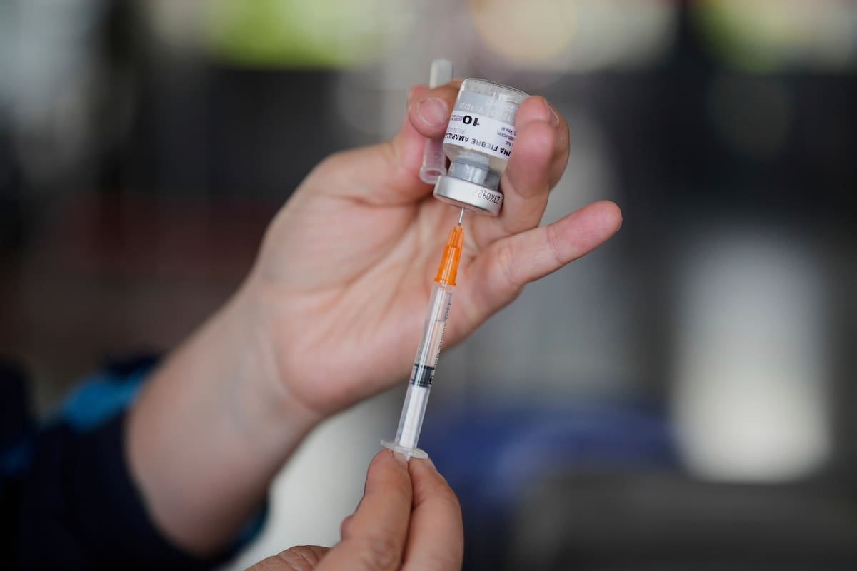 Fiebre amarilla. La vacuna dejará de ser gratuita fuera de las zonas endémicas