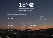 Amanece la capital a 18 grados centígrados