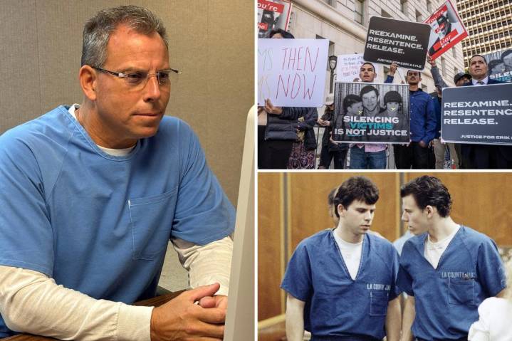 Unexpected release of Erik Menendez's parole hearing audio file causes family uproar as both brothers denied parole