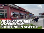 RAW: Video shows Seattle waterfront shooting of man in wheelchair over 'stolen valor'