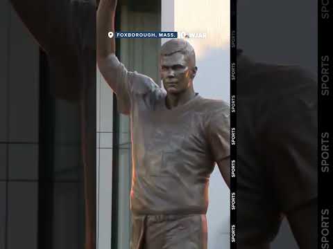 New England Patriots unveils 12-foot statue of Tom Brady