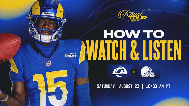 Los Angeles Rams at Cleveland Browns: How to watch, listen to and live stream 2025 Preseason Week 3