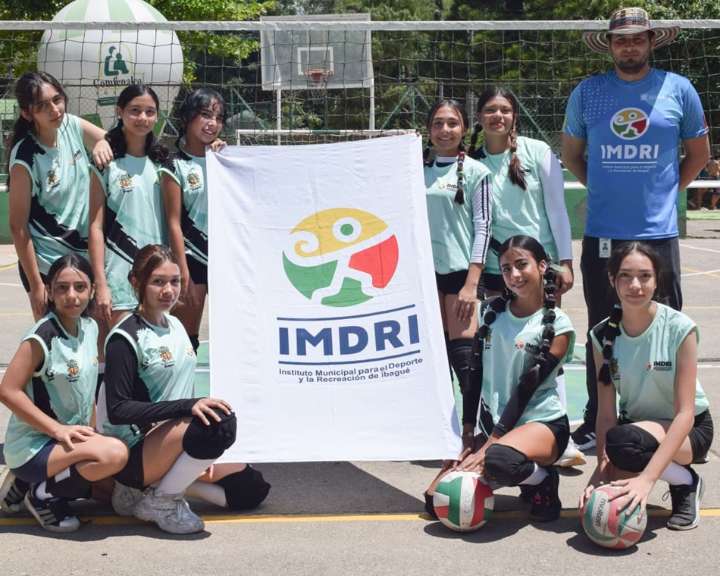 Alcaldía de Ibagué fortalece el proceso competitivo de la Escuela de Talentos en Voleibol