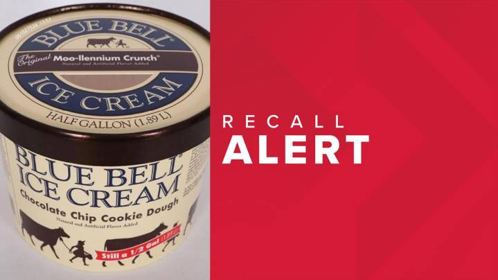 Blue Bell Creameries recalls tubs of ice cream due to packaging error