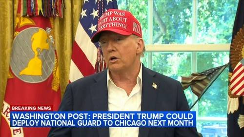 Illinois leaders speak out on Washington Post report President Donald Trump preparing to deploy National Guard troops to Chicago