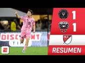 Inter Miami vs. DC United (1-1): goles, video y resumen del partido por la MLS 2025