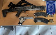 Aseguró AEI armas de fuego en Guachochi