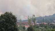 El incendio de Canalejas avanza dirección Palencia