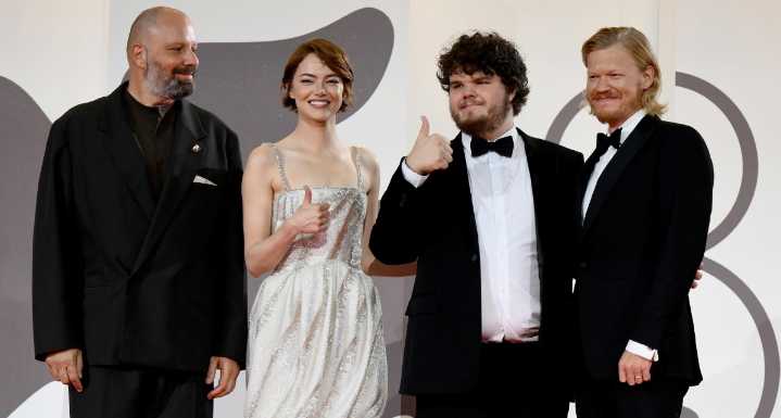Jornada de buen humor en Venecia con Emma Stone