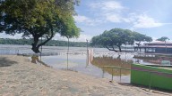 Cierran comercios en Ciudad Bolívar por crecida del Orinoco