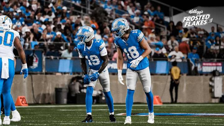 NOTEBOOK: How Lions' rookie receivers fared in preseason debut