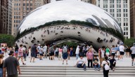 Human Bean? Mysterious group says there's a grown man living inside Cloud Gate, aka 'the Bean'