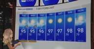 Spotty showers, isolated storms possible as temperatures stay below
