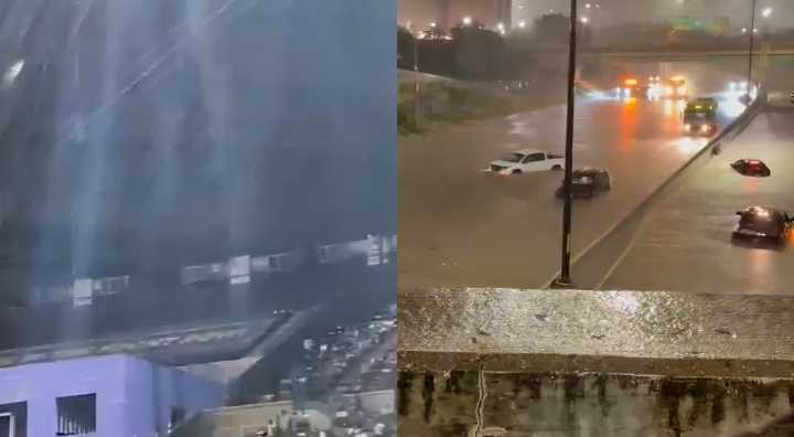VIDEOS: Disaster Unfolds At Popular Professional Sports Stadium As Massive Flooding Destroys Everything In Its Path