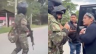 Momentos de tensión entre militares y la senadora Aída Quilcué: “Porque soy india”; en video quedó registrado todo