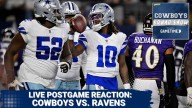 COWBOYS SQUAD SHOW: Live reaction following the Cowboys & the Ravens.