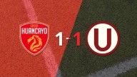 Liga 1: Sport Huancayo no pudo en casa ante Universitario y empataron 1